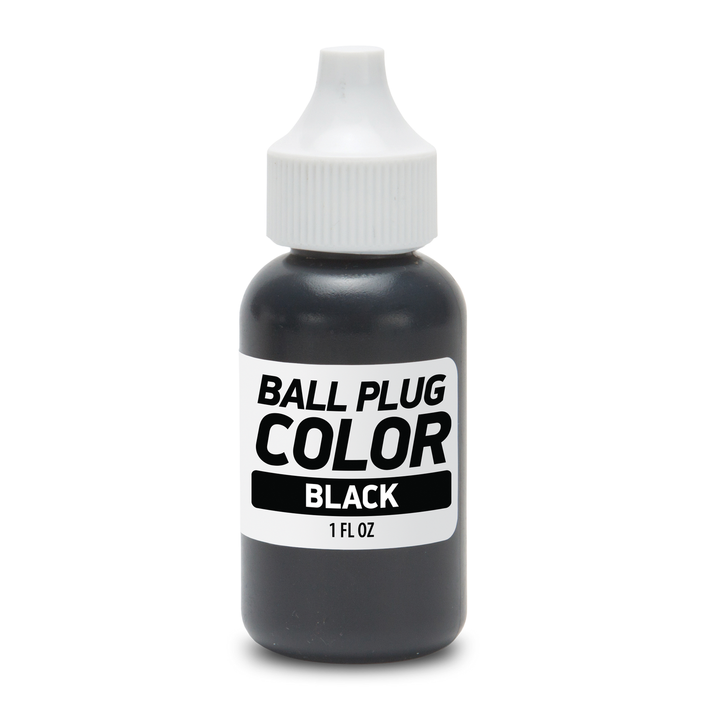 Black Ball Plug 1 Fluid Ounce Bottle