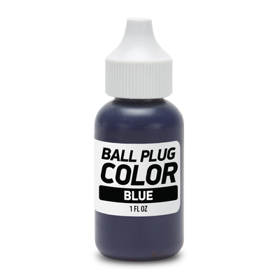Blue Ball Plug 1 Fluid Ounce Bottle