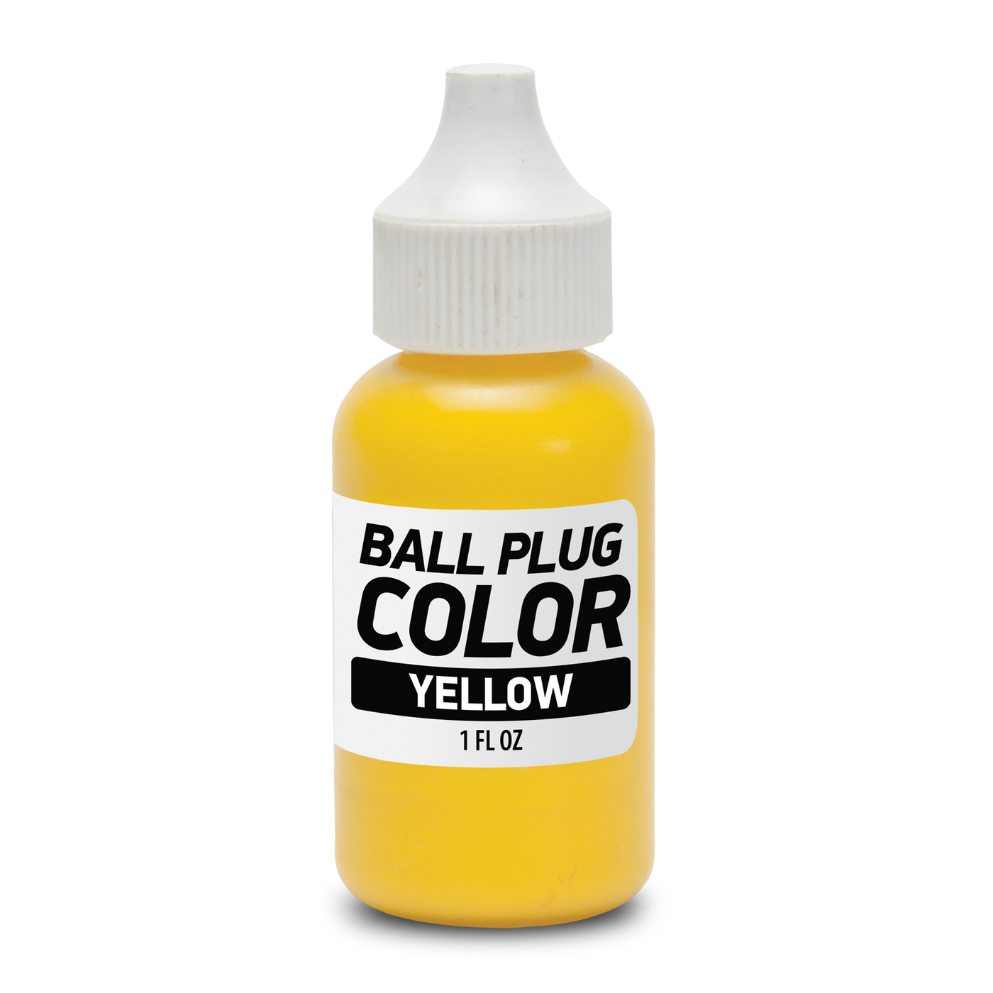 Yellow Ball Plug 1 Fluid Ounce Bottle
